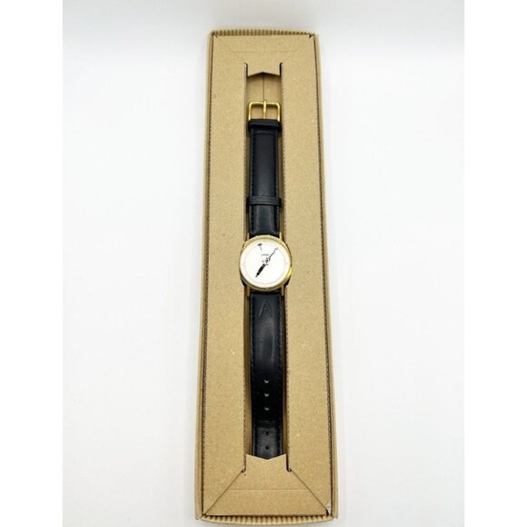 Aketo Vintage Unisex "Doctor in the House" Gold Tone Watch  - PreOwned - Picture 1 of 6